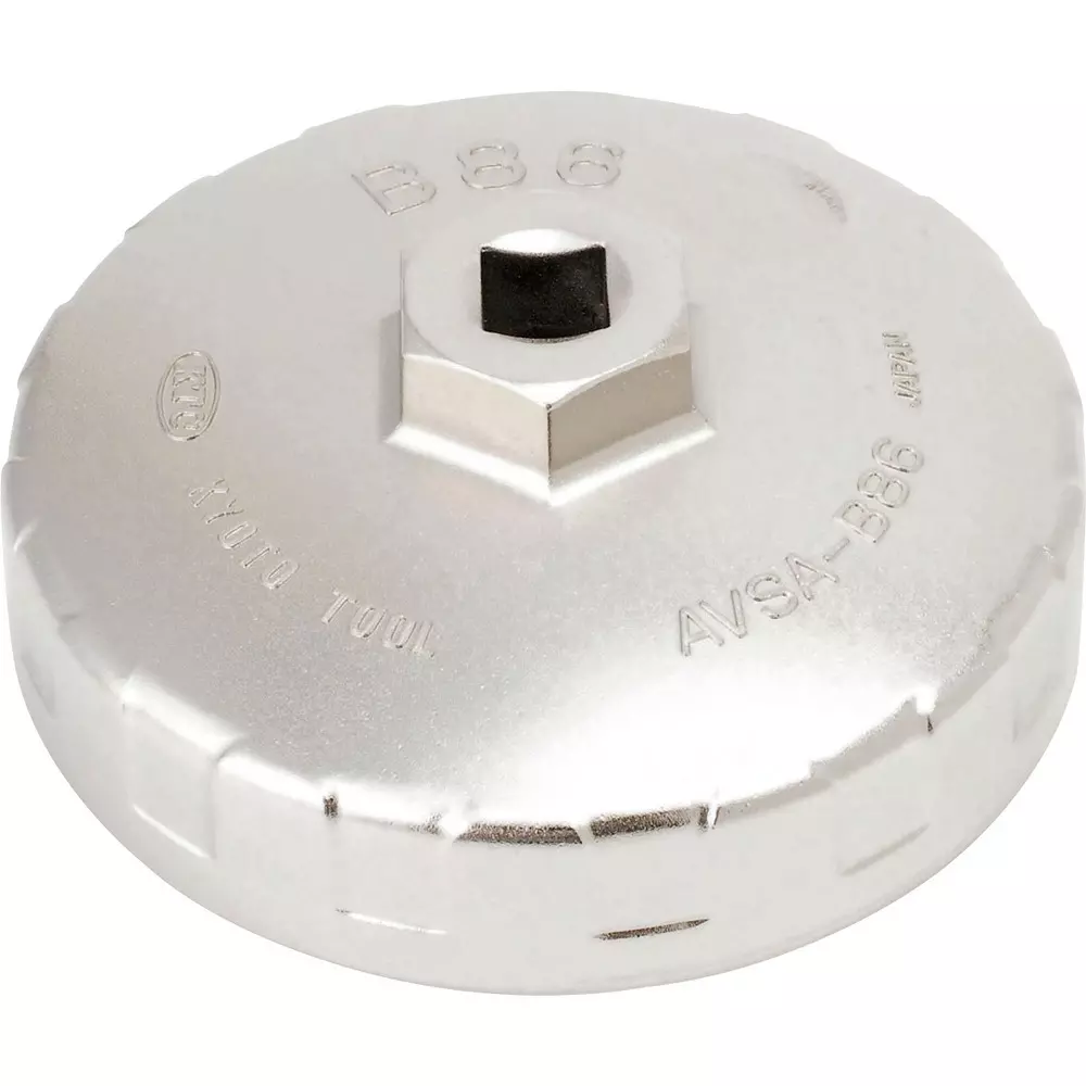 Ktc Cup Type Oil Filter Wrench B86 mm 18-Concave 9.5 mm Sq. Drive, AVSA-B86