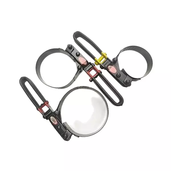 Mec Universal Oil Filter Wrench Swivel Model With Rubber Insulated Grip for Multi-Vehicle (Tata, Maruti, Hyundai), MEC1238 (Set of 3)