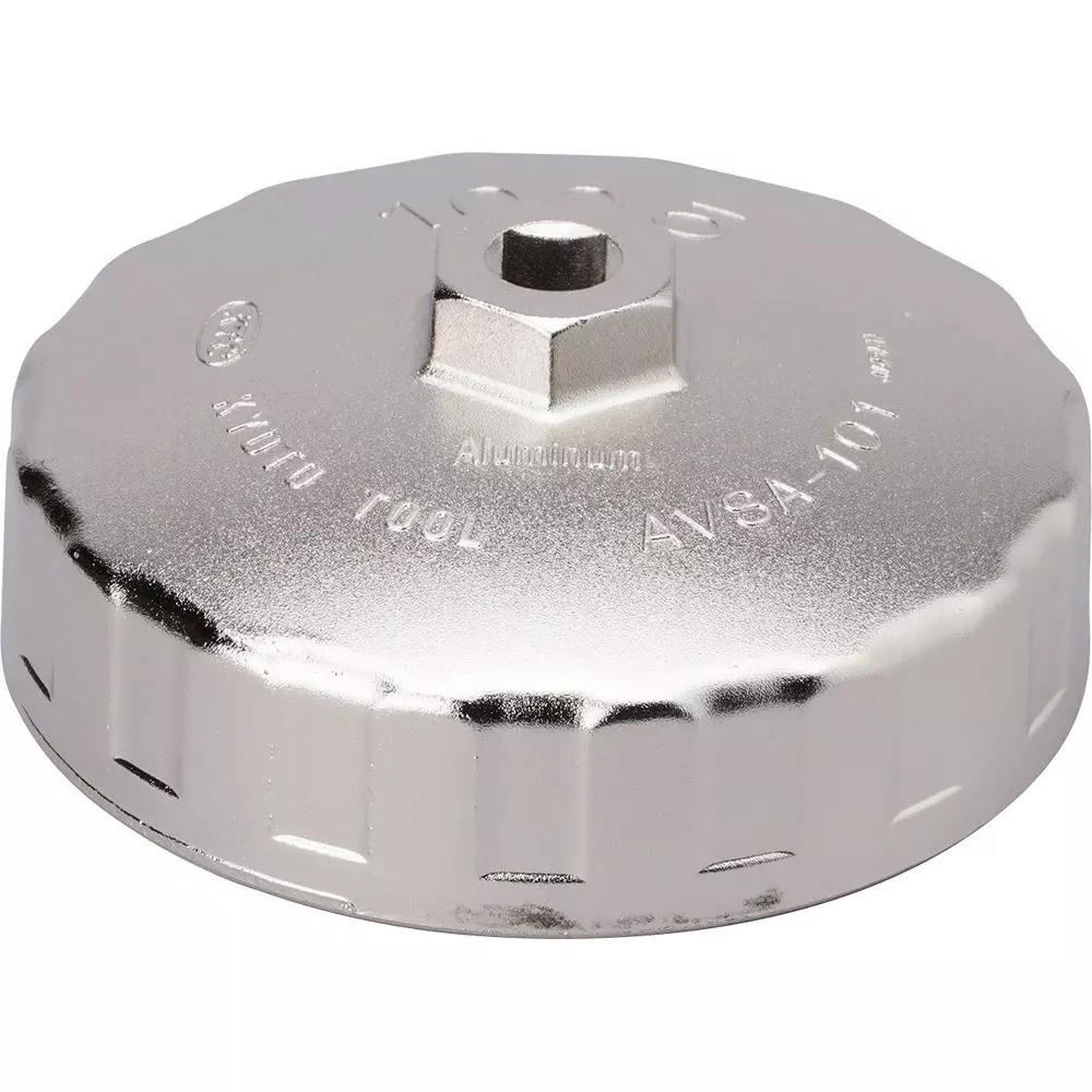 Ktc Cup Type Oil Filter Wrench 100.5 mm 15-Square 9.5 mm Sq. Drive, AVSA-101