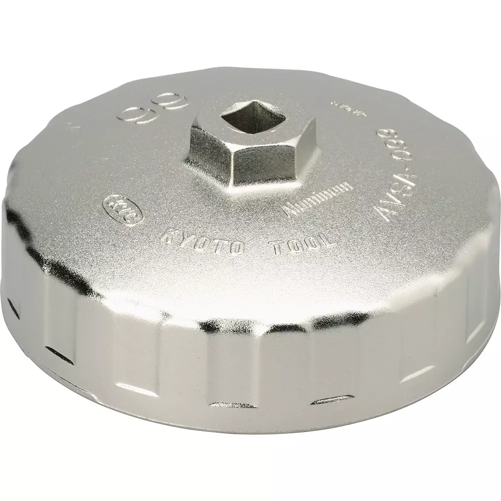 Ktc Cup Type Oil Filter Wrench 99 mm 15-Square 9.5 mm Sq. Drive, AVSA-099
