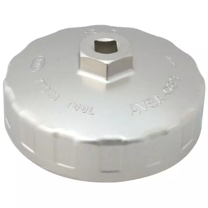 Ktc Cup Type Oil Filter Wrench 89 mm 15-Square 9.5 mm Sq. Drive, AVSA-089