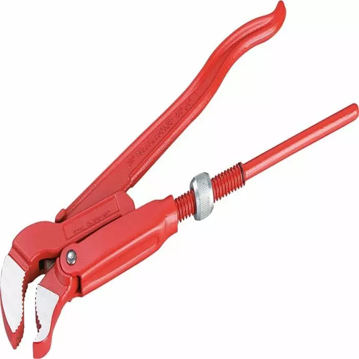 Sam Pipe Wrench 634-21 410 mm Overall Bent Tip 16 Jaw, 634-16