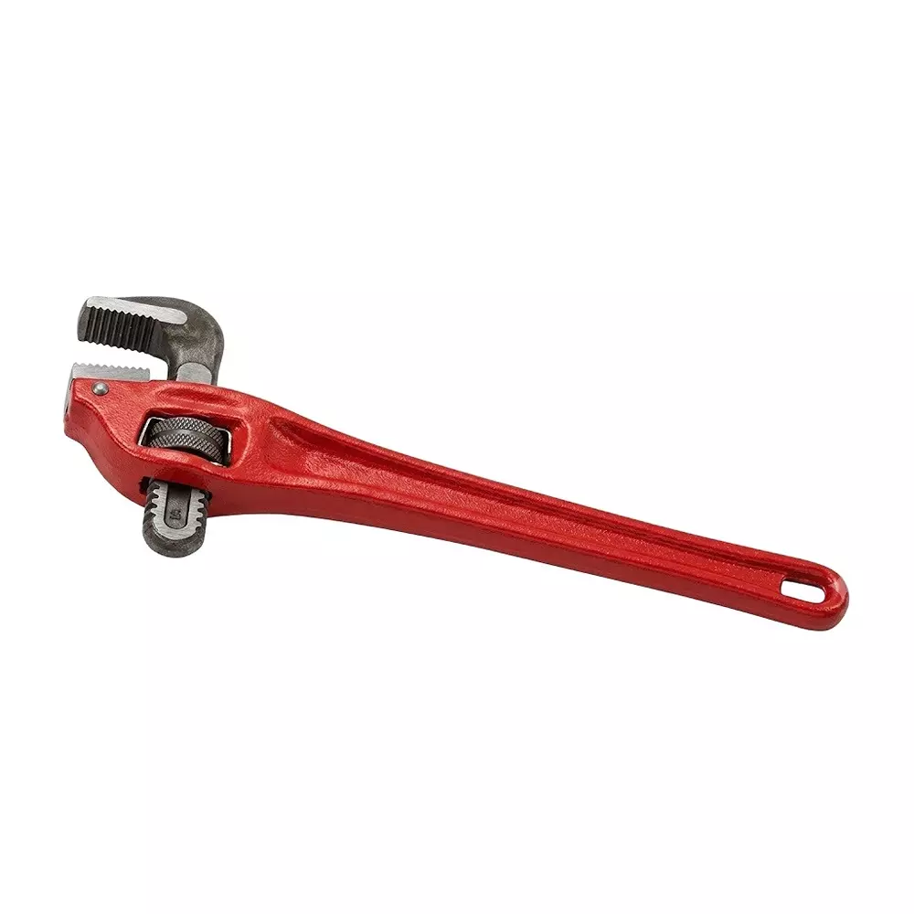 Inder Corner Pipe Wrench 90° Heavy Duty Metal Body and 8 inch (203.2 mm) Size, 347A