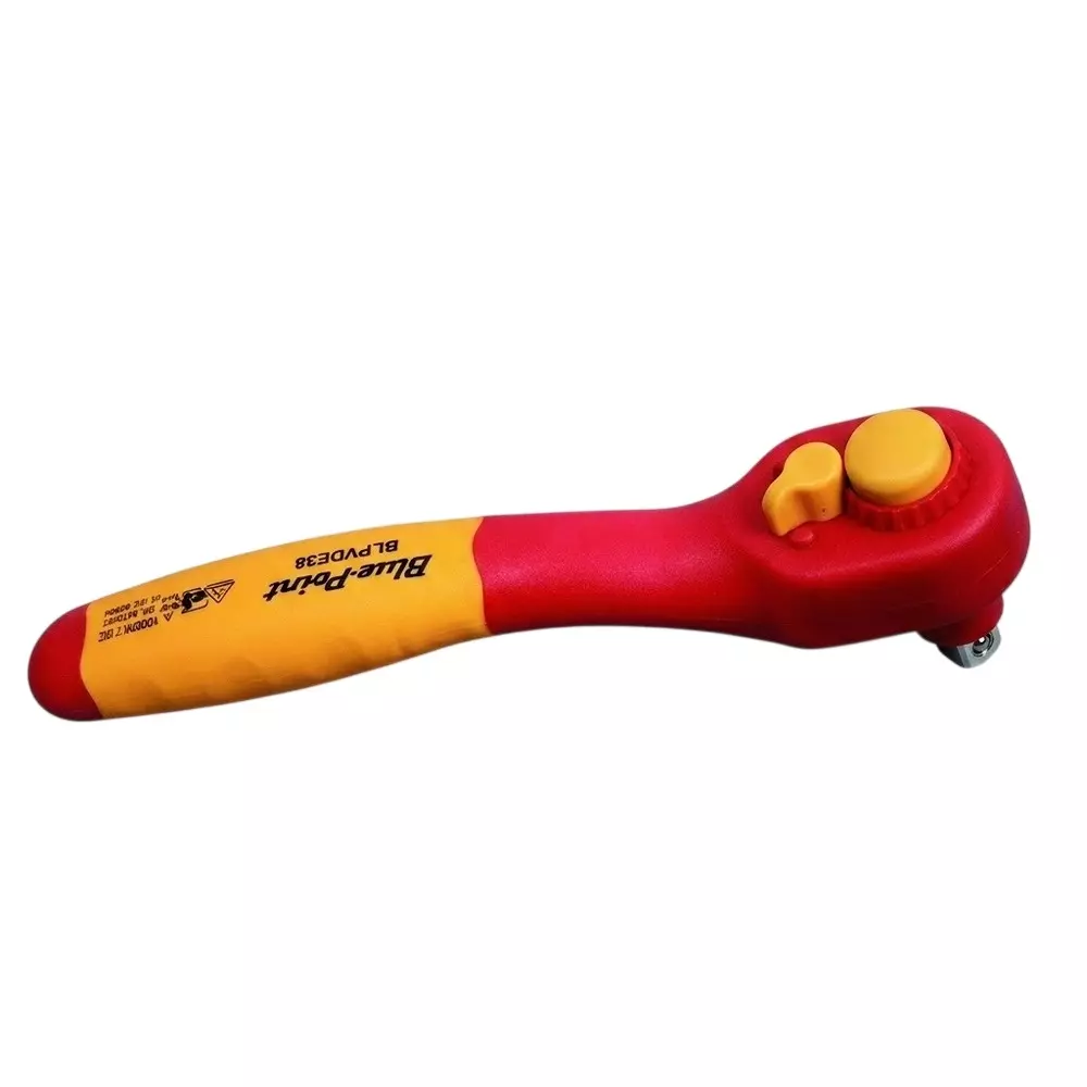 Blue-Point 1/4 inch (6.35 mm) Drive VDE Ratchet 1000 V Withstanding Voltage and 145 mm Length, BLPIRW14