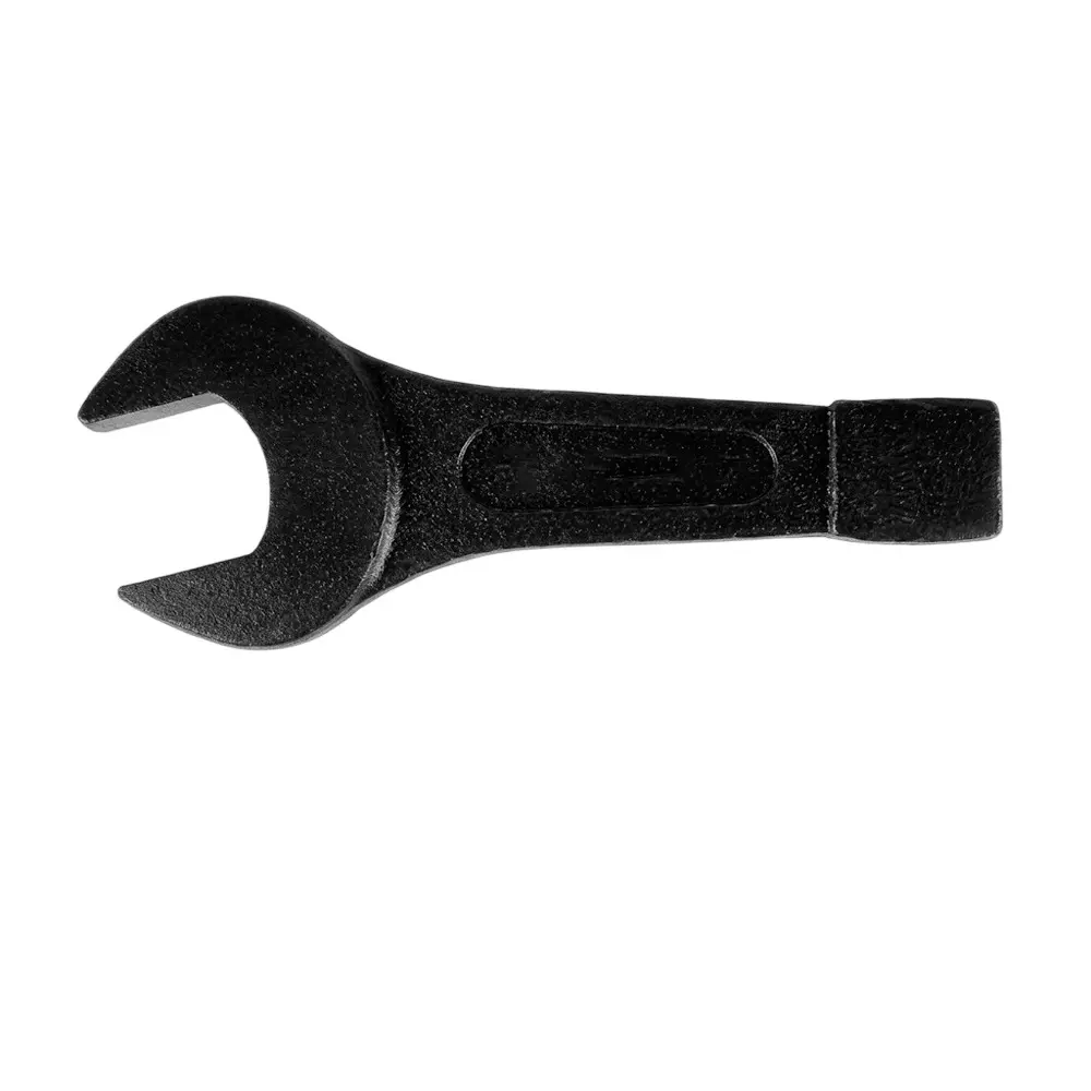 Ajay 43 mm Open Slogging Wrench Heavy Duty Spanner with Strong Profile Handle and Double Striking End, 02701