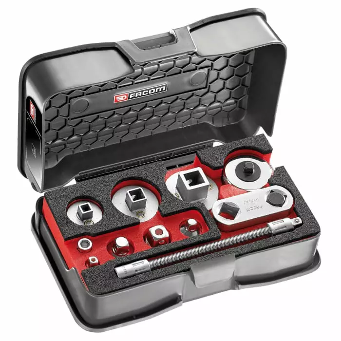 Facom 1/2 in, 1/4 in, 3/8 in Ratchet Clamping Accessory, 150 mm Overall, RJS.J11MPF
