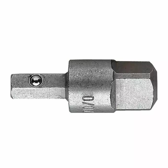Facom 1/4 in Square Adapter, 22 mm Overall, ECR.0