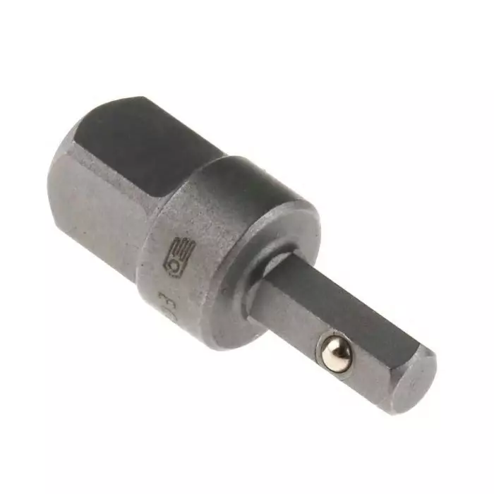 Facom 1/4 in Square Adapter, 22 mm Overall, ECR.0