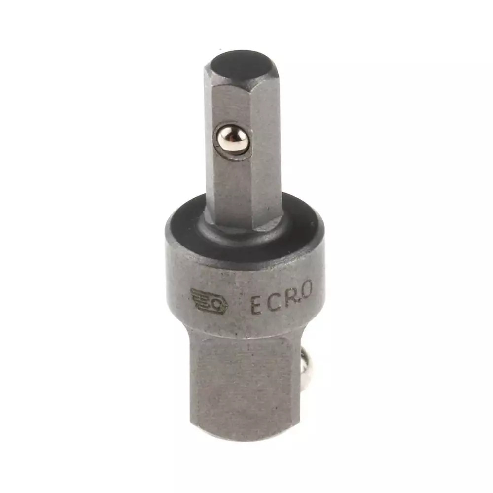 Facom 1/4 in Square Adapter, 22 mm Overall, ECR.0