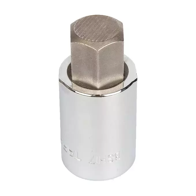 Taparia 12.7 mm (1/2 Inch) Square Drive, 17 mm Hex Bit Socket, BSH17