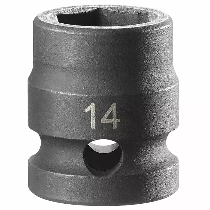 Facom 14mm, 1/2 inch Drive Impact Socket, 20 mm length, NSS.14A