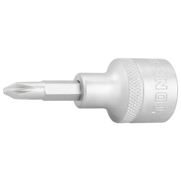 TONE Driver Bit Socket (+)No.2 One Head 12.7 mm Head, HP4H-P2