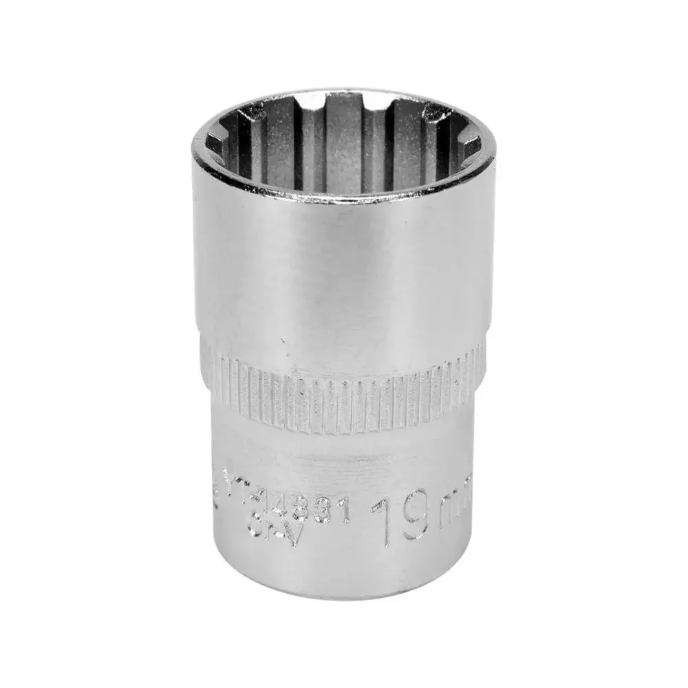 Yato Spline Type Socket Bit Cr-V 12.7 mm (1/2 inch) Drive Size and 38 mm Length