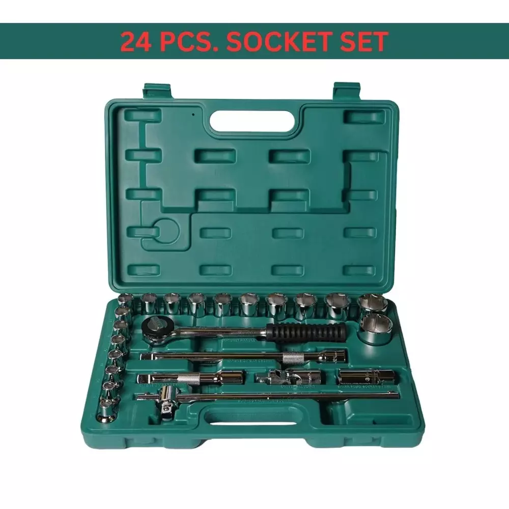 eastman-12-inch-127-mm-drive-impact-socket-set-chrome-vanadium-steel-body-and-bmc-pack-e-2202-624-bm-set-of-24-pcs