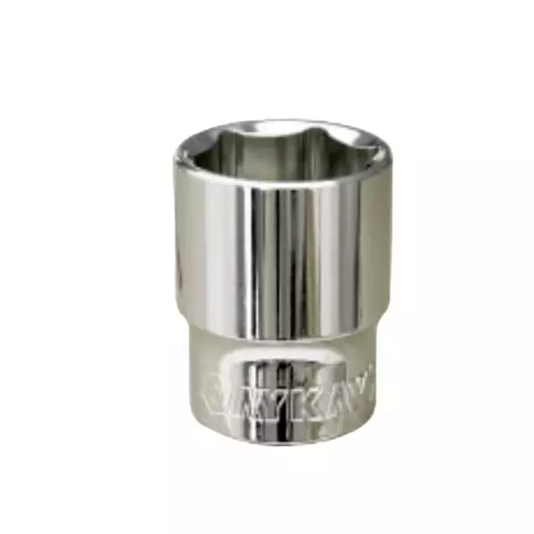 OAYKAY Hex Socket Drive 1/2 inch (12.7 mm) Chrome Vanadium Steel Socket Size 30 mm, 3730.30