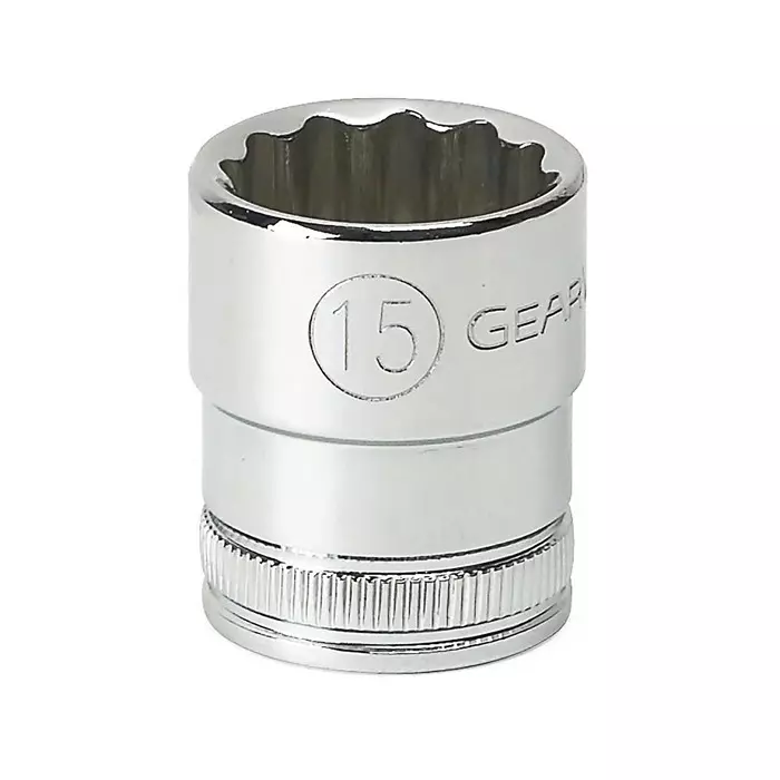 GEARWRENCH 29-Piece Metric 3/8 in Deep Socket/Standard Socket Set with Ratchet 12 point, 80692