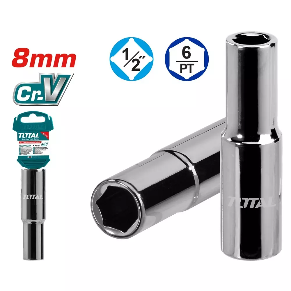 total-6-point-deep-hexagonal-socket-127-mm-drive-50bv30heat-8-mm-thtst12083l