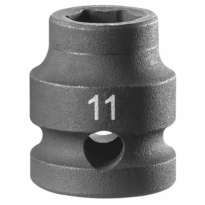Facom 11mm, 1/2 inch Drive Impact Socket, 28 mm length, NSS.11A