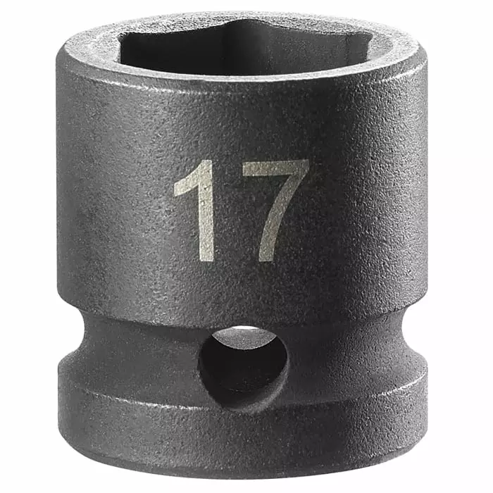 Facom 17mm, 1/2 inch Drive Impact Socket, 22 mm length, NSS.17A