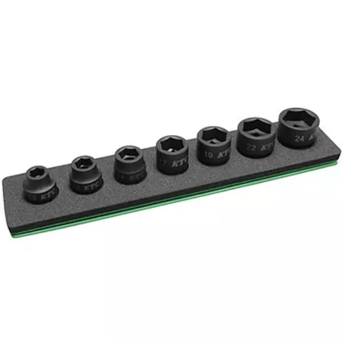 Ktc Impact Short Socket Set 12.7 mm Sq. Drive, TBP4S07SP