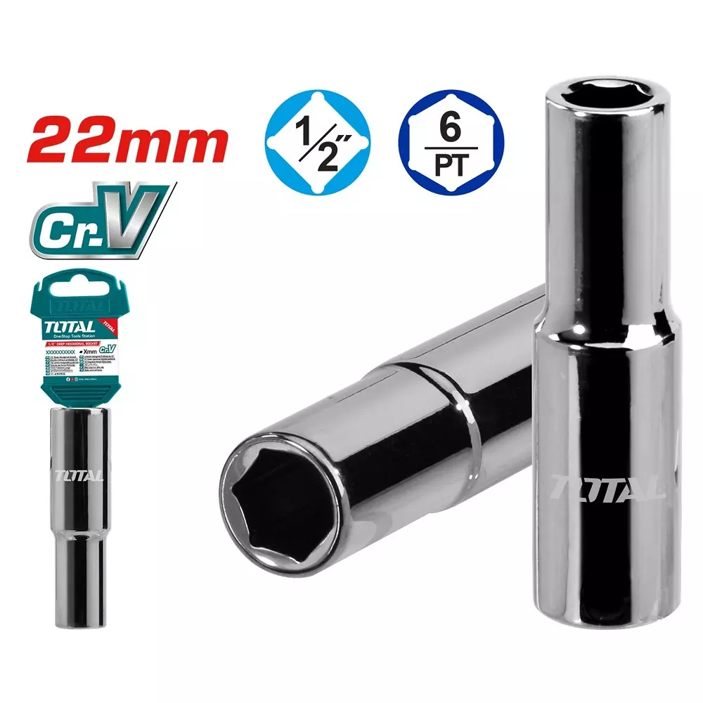 total-6-point-deep-hexagonal-socket-127-mm-drive-50bv30heat-22-mm-thtst12223l