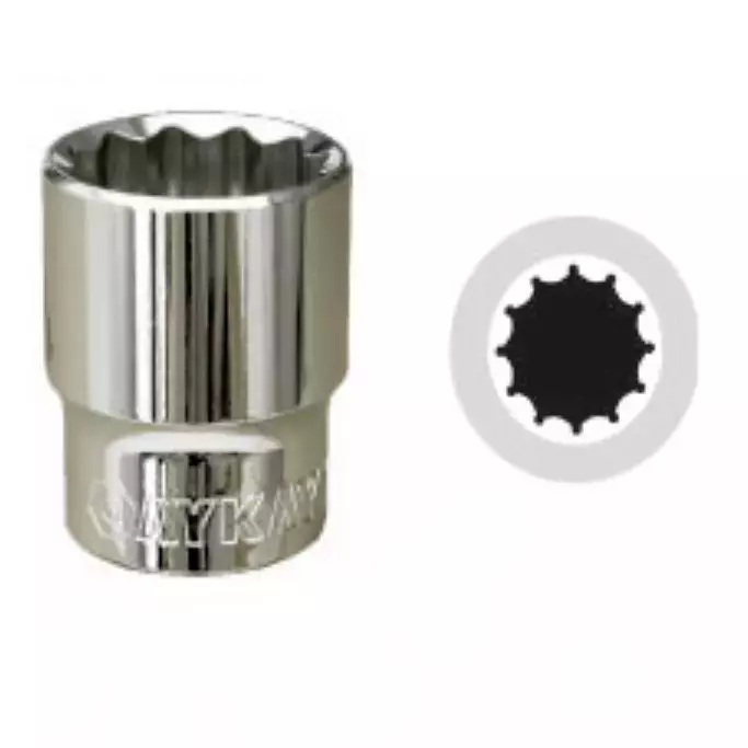 oaykay-bi-hex-socket-12-inch-127-mm-chrome-vanadium-steel-socket-size-31-mm-373131