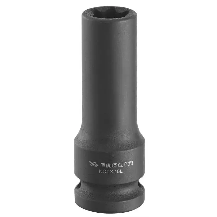 Facom E22, 1/2 inch Drive Impact Socket, 70 mm length, NSTX.22L