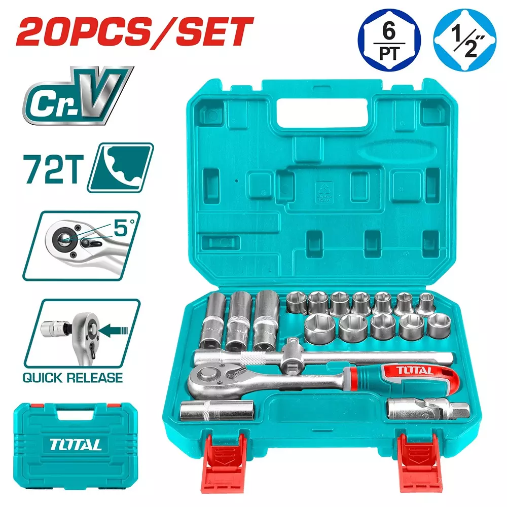 total-socket-set-127-mm-12-inch-drive-size-tht121201-set-of-20