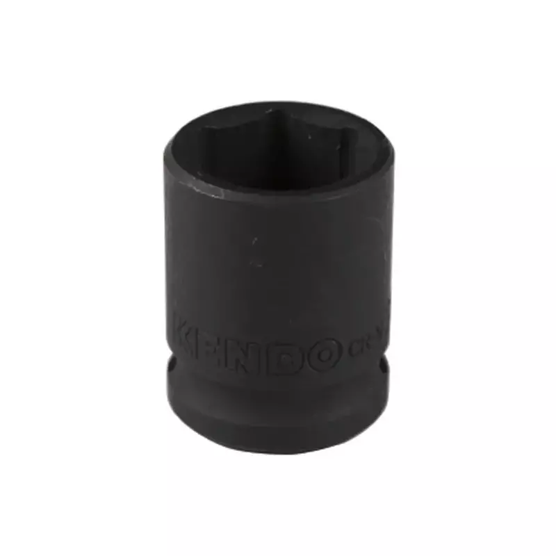 Kendo 12.7x16 mm Black CrV 6 Point Impact Socket, 16949
