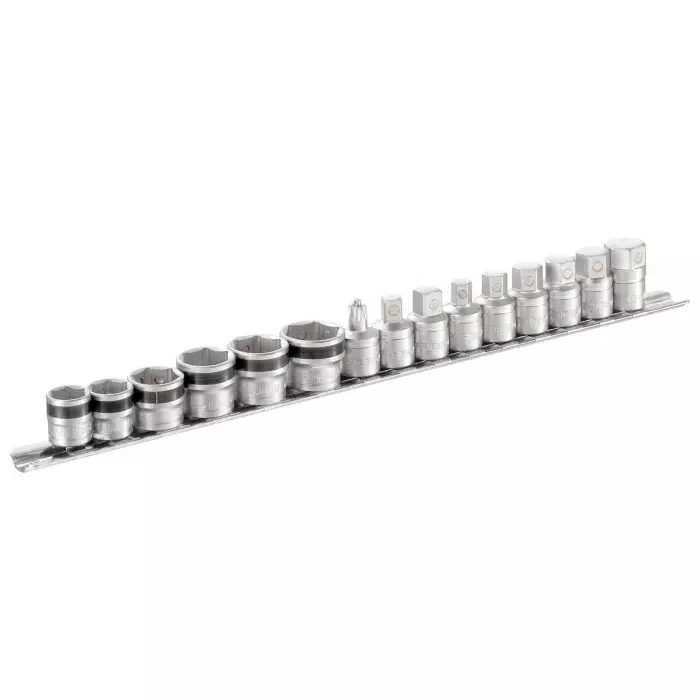 Facom 15-Piece Metric 3/8 inch Oil Drain Socket Set, 6 point, MB-J15