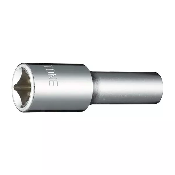 TONE Deep Socket 6 Corners 9 mm Size 9.5 mm Drive, HP3S-09L