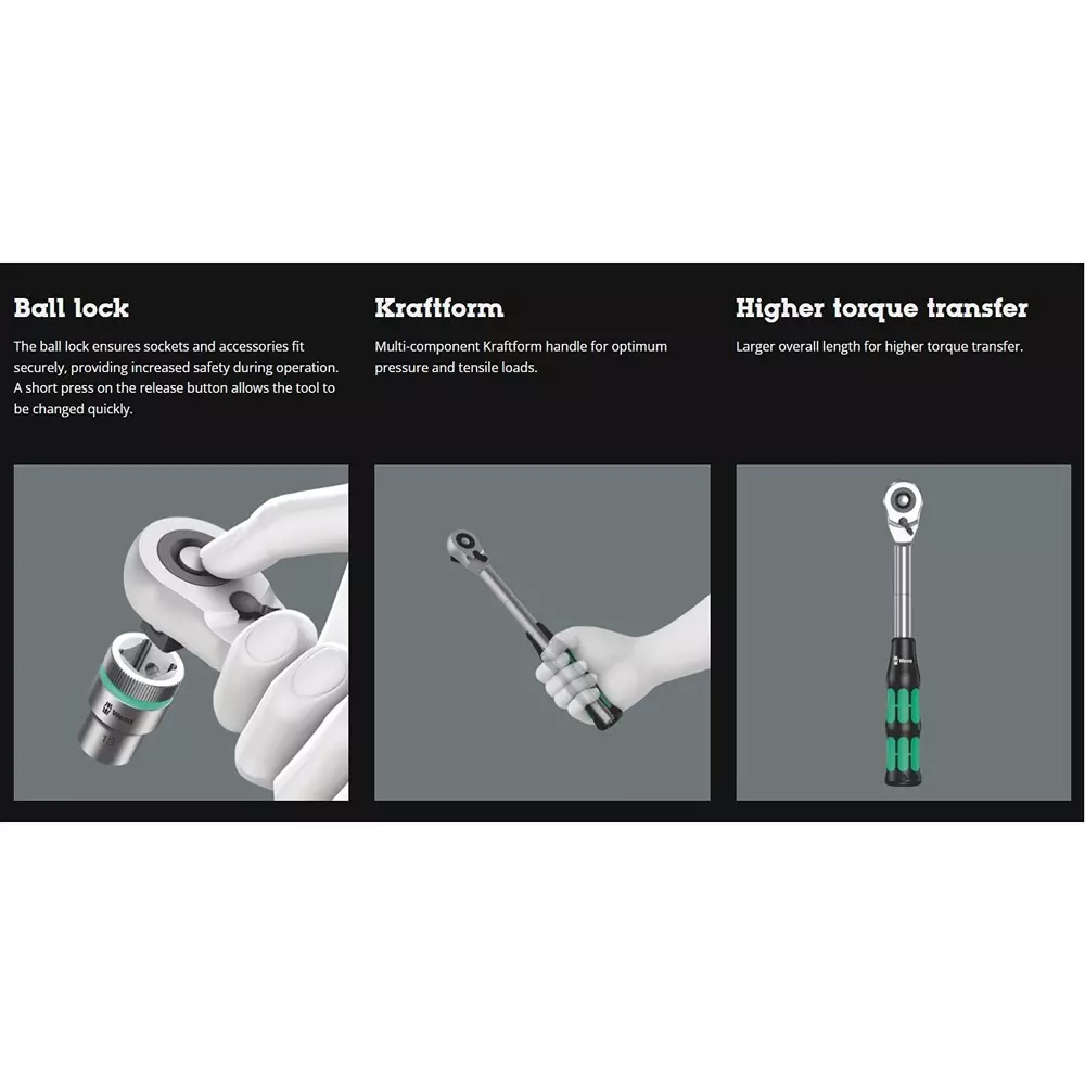 wera-8006-sc-1-zyklop-hybrid-ratchet-set-with-12-inch-127-mm-drive-and-switchover-lever-5004090001-set-of-13
