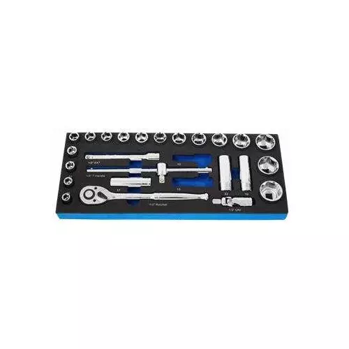 blue-point-25-pcs-12-inch-127-mm-drive-socket-set-with-chrome-finish-alloy-steel-body-and-modular-foam-kit-packaging-bps12alin