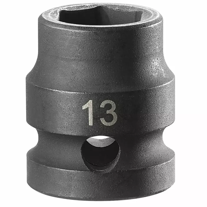 Facom 13mm, 1/2 inch Drive Impact Socket, 19 mm length, NSS.13A