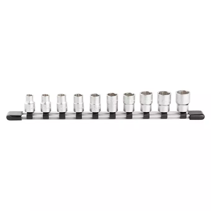 TONE Quick Fit Socket Set 8, 9, 10, 11, 12, 13, 14, 15, 16, 17 mm, HQF310