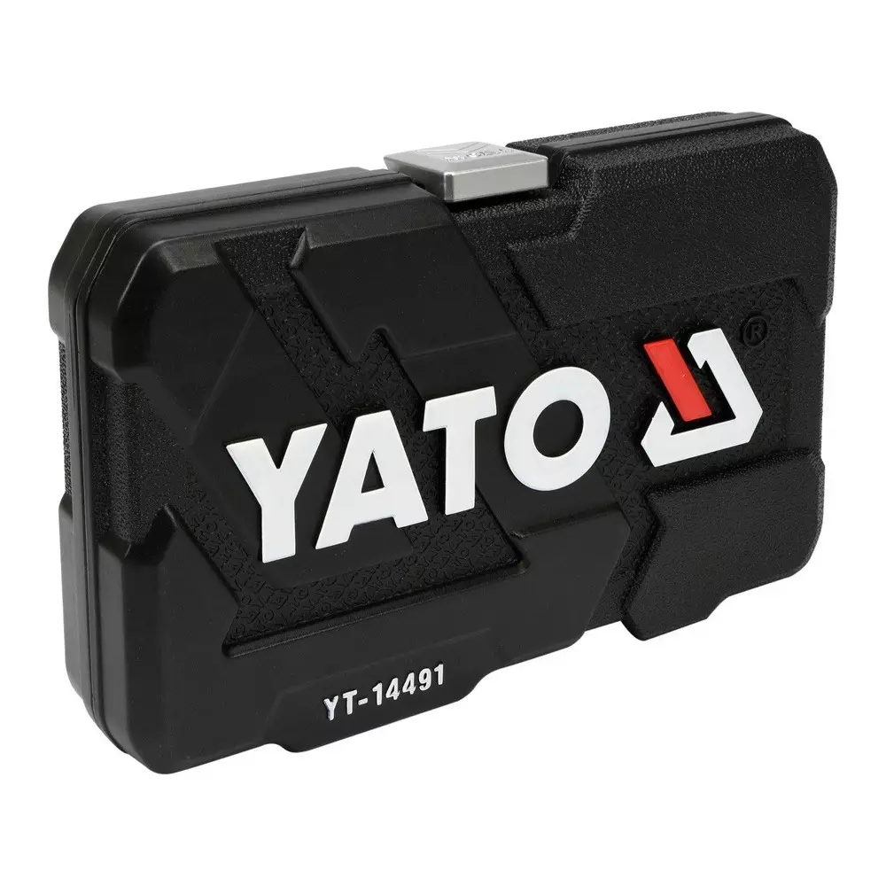 Yato 1/4 inch (6.3 mm) Socket, YT-14491 (Set of 20 Pcs)