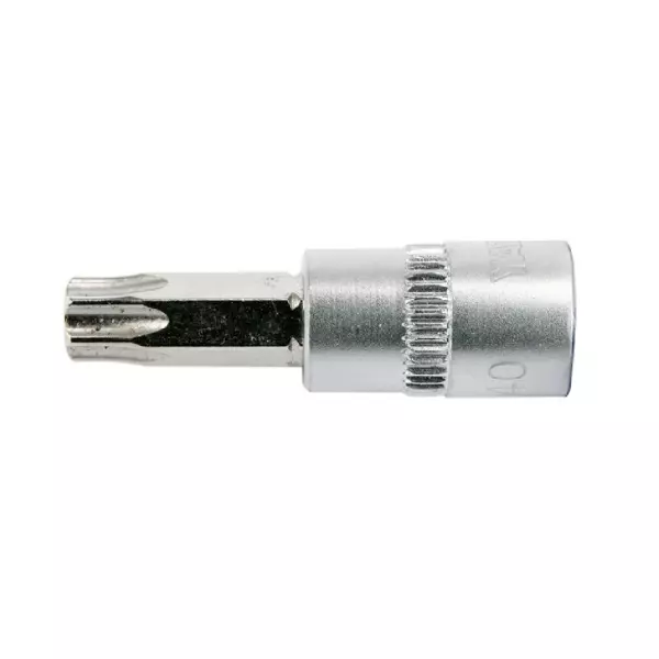 Yato TORX Socket Bit Cr-V 6.3 mm (1/4 inch) Drive Size and 37 mm Length, YT-76592