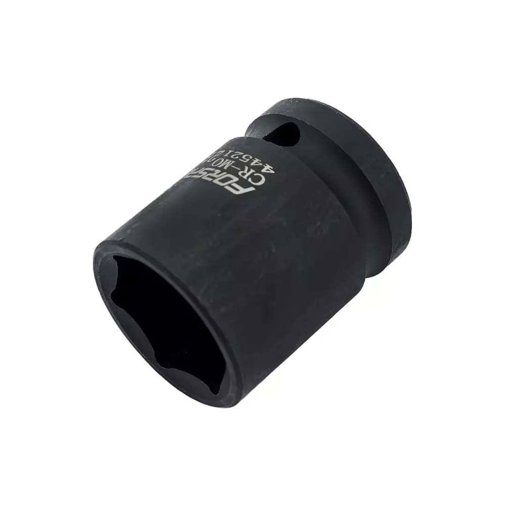 FORSAGE Impact Sockets 10-32 mm Socket Size 6 Point Hex Chrome Molybdenum Steel Black, Orange, F-4139MPB (Set of 13)