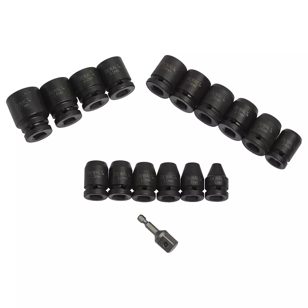 Dewalt DT7506-QZ Impact Socket Set 17 Pcs.