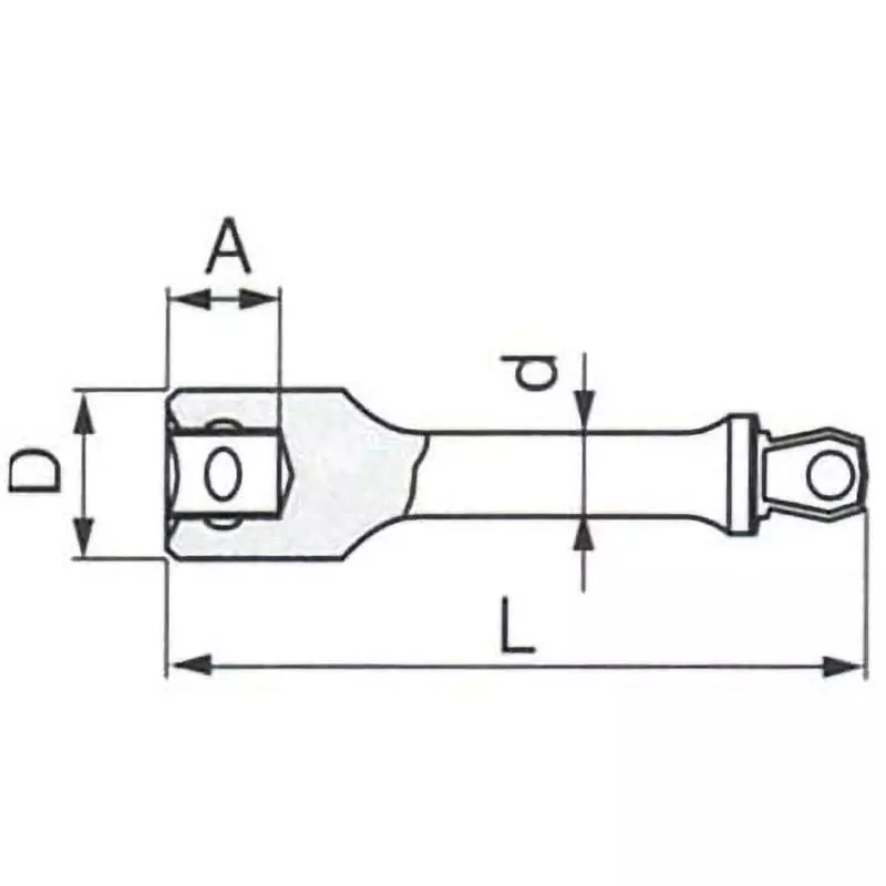 TONE Swivel Extension Bar 9.5 mm, EX31-300