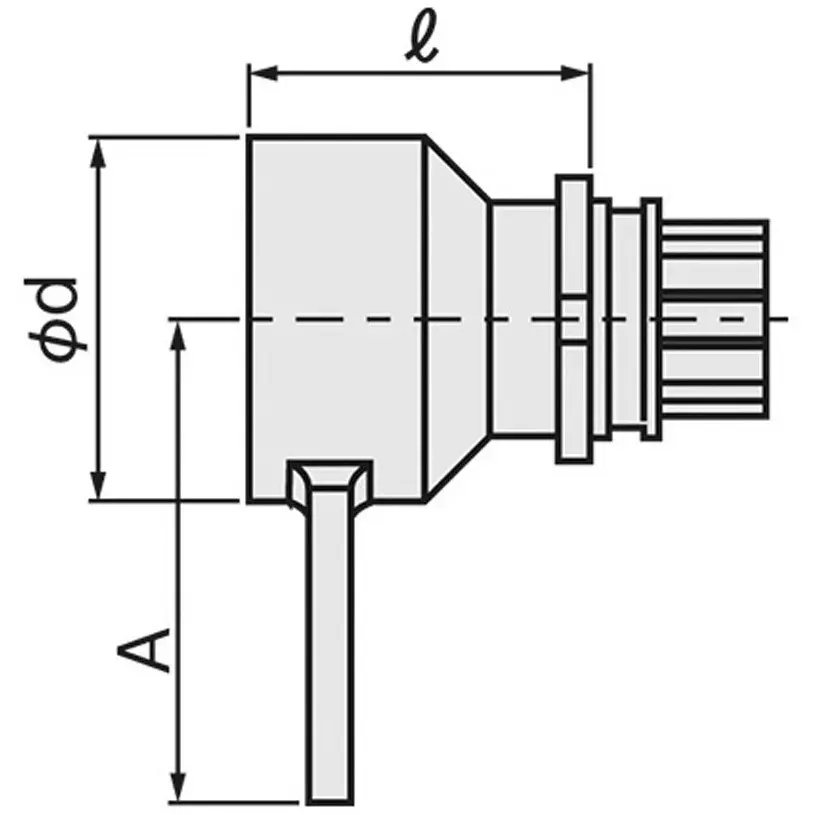 TONE Lever Socket 41 mm Width Across Flates, VRU41T