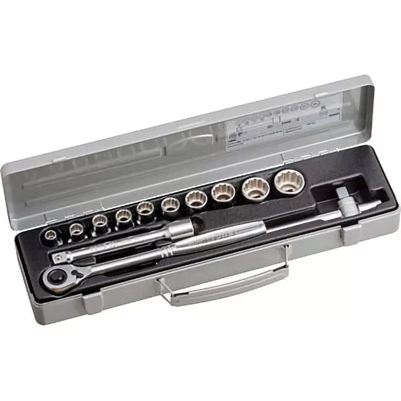 TONE Socket Wrench Set 800Miso 12.7 mm Square Drive, 800MISO (Set of 13 Pcs)