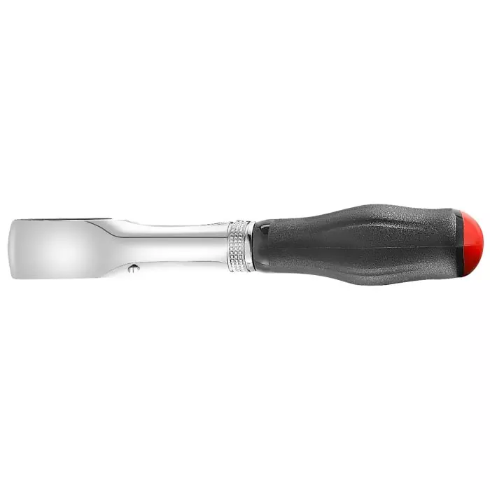 Facom 1/4 in Square Ratchet with Bi-material Elastomer Handle, 120 mm Overall, R.PE360