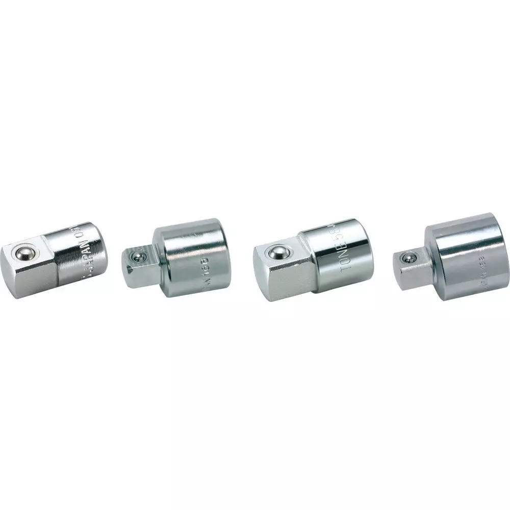 TONE Socket Conversion Adapter Set Drive & Output Angle 6.35, 9.5, 12.7 mm Square Drive, SAS40