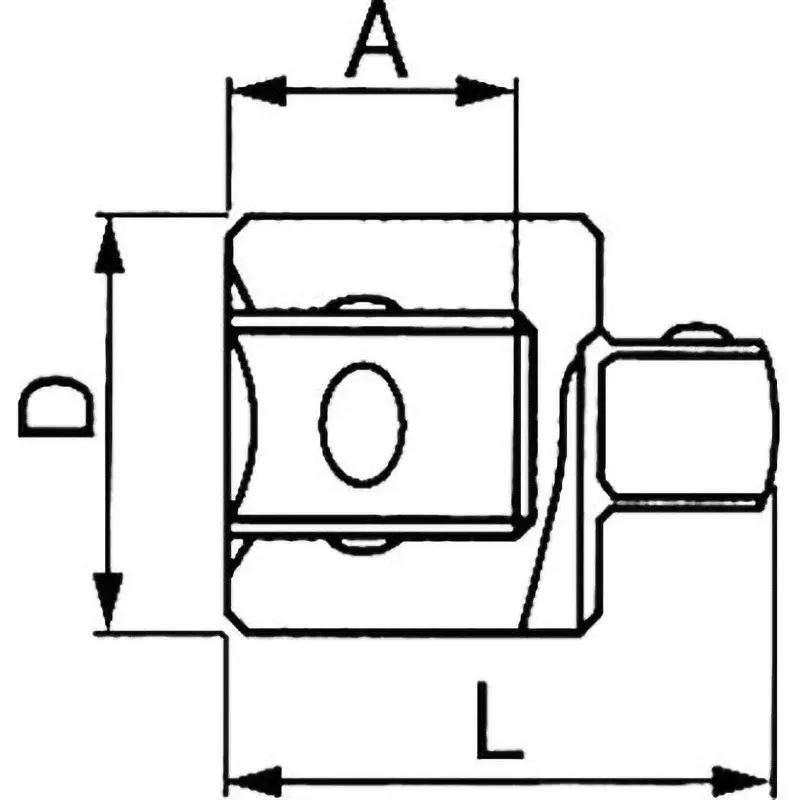 TONE Socket Adapter 9.5 mm Concave, 6.35 mm Convex, 48