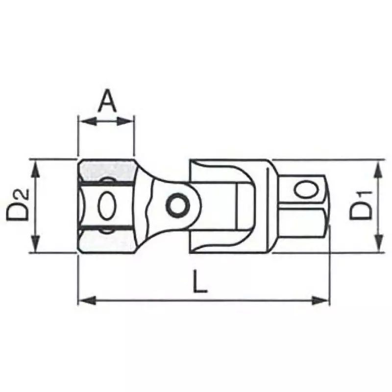 TONE Universal Joint 25.4 mm, 608