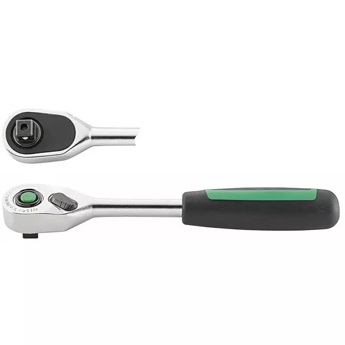STAHLWILLE 3/8 in Square Ratchet with Ratchet Handle, 193 mm Overall, 12111020
