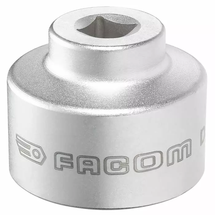 Facom 3/8 inch Drive 27mm Oil Filter Socket, 6 point, D.163-27