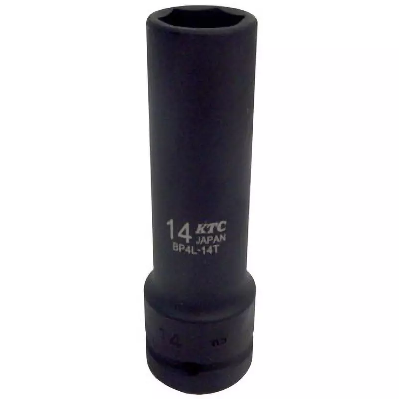 Ktc Impact Wrench Socket with Pin and Ring 12.7 mm Sq. Drive, BP4L-14TP