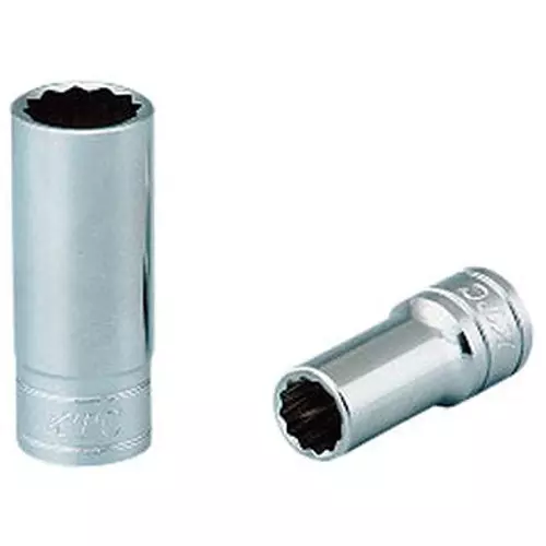 Ktc Dodecagonal Semi-Deep Socket 9.5 mm Sq. Drive, B3M-24W-S